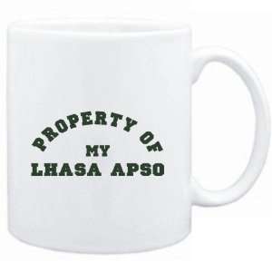    Mug White  PROPERTY OF MY Lhasa Apso  Dogs