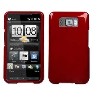  HTC HD2, Solid Red Phone Protector Cover 