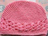 Crochet Kufi Hat Cap Beanie Baby Toddler Girl NEW 30Pc  