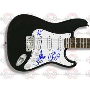  KASABIAN Signed FENDER STYLE Autographed Guitar 