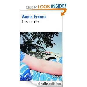 Les années (Folio) (French Edition) Annie Ernaux  Kindle 