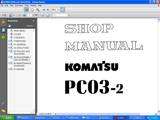KOMATSU PC MRX PC25 PC27 PC30 PC35 PC40 PC50 OP OPERATION SHOP SERVICE 