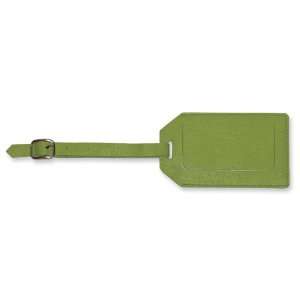  Lime Leather Luggage Tag Jewelry