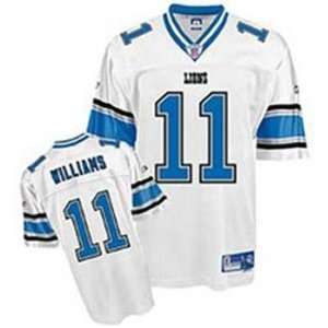  Roy Williams Detroit Lions Replica Adult White Jersey 