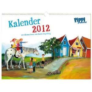 Pippi Langstrumpf Kalender 2012 4260160891917  Books