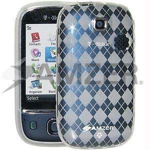  Amzer Luxe Argyle Skin Case   Clear Cell Phones 
