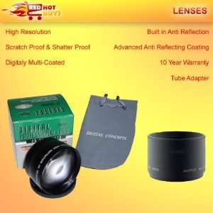   2X Telephoto Lens For Kodak Easyshare Z740 Z710 Z650: Camera & Photo