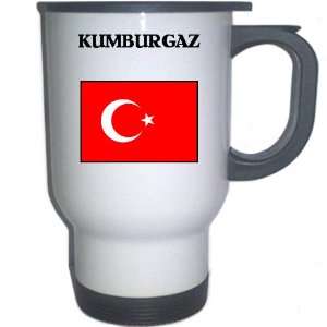  Turkey   KUMBURGAZ White Stainless Steel Mug Everything 