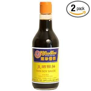 Koon Chun Thin Soy Sauce, 20.3 Ounce Bottle (Pack of 2)  
