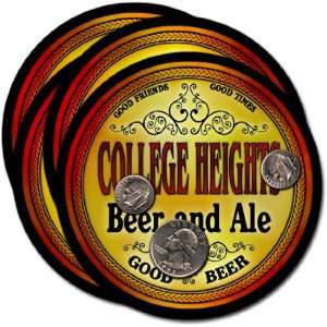  College Heights , CO Beer & Ale Coasters   4pk Everything 
