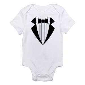  Funny Tuxedo Cotton Baby Onesie   Size 3 6 Months Baby