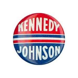   KENNEDY JOHNSON 7/8 CAMPAIGN PINS PINBACKS BUTTONS 