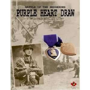  Battle of the Hedgerows Purple Heart Draw Toys & Games