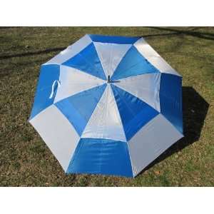   White Double Canopy Wind Buster 60 Golf Umbrella