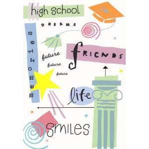  Graduation Card High School Dreams Hallmark: Health 