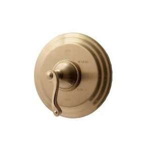   984BP Amberly Shower Trim Less Showerhead Arm Flange Pvd Forever Brass
