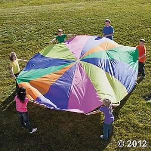   12 Super Sturdy Parachute   Party   Teaching Supplies: Toys & Games