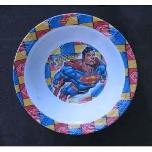  Superman Cereal Bowl DC Comics (7 Inch by 2 inch 