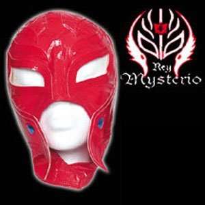   SOLID RED MASK KID SIZED REPLICA WRESTLING MASK