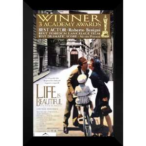 Life is Beautiful 27x40 FRAMED Movie Poster   Style D  