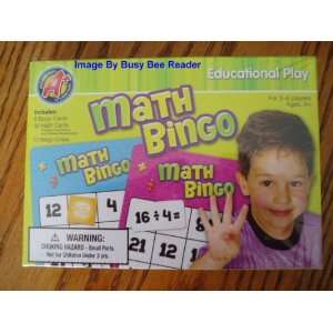  Math Bingo   Addition, Subtraction, Multiplication 
