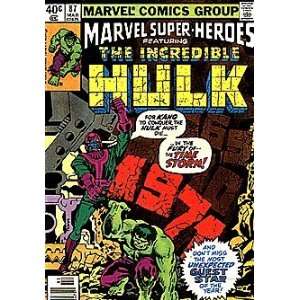  Marvel Super Heroes (1967 series) #87: Marvel: Books
