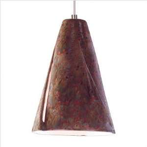 A19 LVMP05 RR Red Rock Studio Contemporary / Modern Whirl One Light 