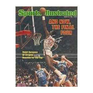 Ralph Sampson (Houston Rockets) autographed Sports Illustrated 