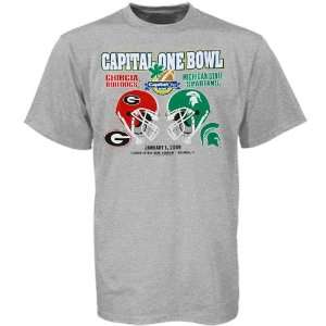   Ash 2009 Capital One Bowl Head to Head T shirt: Sports & Outdoors