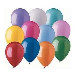  Helium Quality Latex Balloons Standard Assortment of 100 