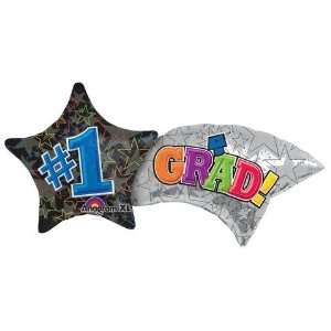    Graduation Balloons   #1 Grad Shooting Star Super Toys & Games