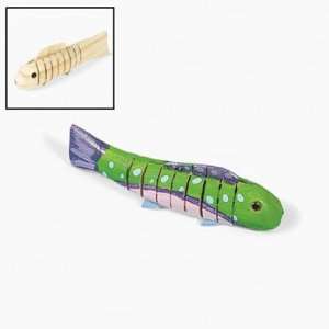   Wood Wiggly Fish   Craft Kits & Projects & Design Your Own Toys