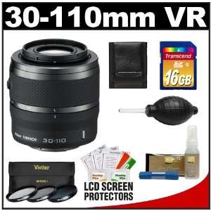 VR Nikkor Lens (Black) with 16GB Card + 3 UV/CPL/ND8 Filters 