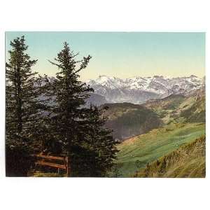   , view of Mount Titlis, Unterwald, Switzerland: Home & Kitchen