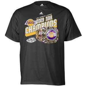   2009 NBA Champions Youth Black NBA Champs Ring T shirt Sports