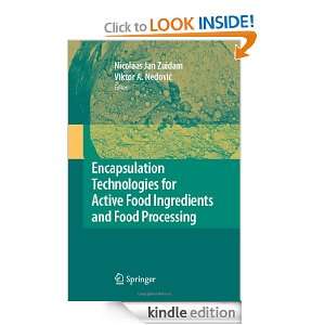 Encapsulation Technologies for Active Food Ingredients and Food 