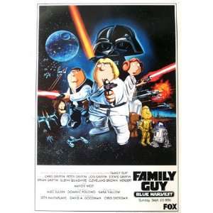 Family Guy, Original 27x40 Single sided TV Poster 