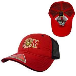  Old Milwaukee Pocket Mesh Flex Baseball Cap (Red) by All 