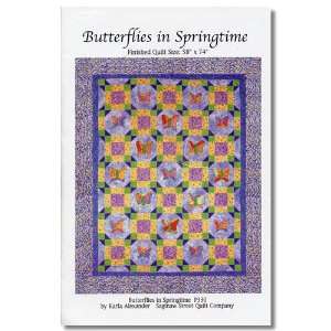  Butterflies in Springtime Quilt Pattern