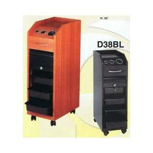  PIBBS Lockable Portable Styling Station with 4 Trays and 