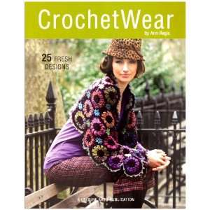  Leisure Arts CrochetWear Book By The Each Arts, Crafts 