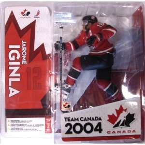   Team Canada Action Figure: Jarome Iginla (Team Canada 2004) Red Jersey