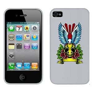  Bird with Skull on Verizon iPhone 4 Case by Coveroo 
