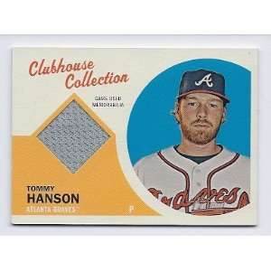   Clubhouse Collection Game Used Jersey #TH Tommy Hanson Atlanta Braves