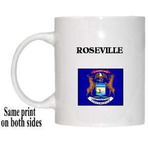  US State Flag   ROSEVILLE, Michigan (MI) Mug Everything 