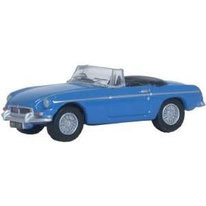    MGB in iris blue 176 scale from Oxford Diecast