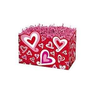 Chain of Hearts Box with 3 med bags, 2 popcorn balls, 2 piece o cakes 