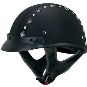   XTS Cruiser Motorcycle Helmet w/ Free B&F Heart Sticker Bundle   Large