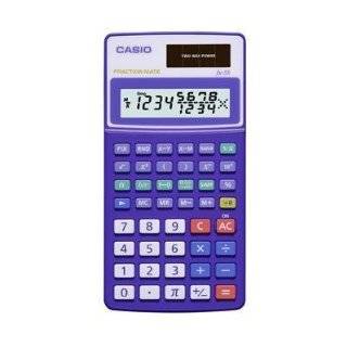 Casio FX 55 Scientific Calculator with True Fraction Display