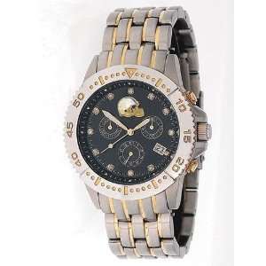   Browns Silver/Gold Mens Legend Swiss Wrist Watch
